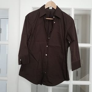 J.Crew 3/4 Sleeved Button Down.